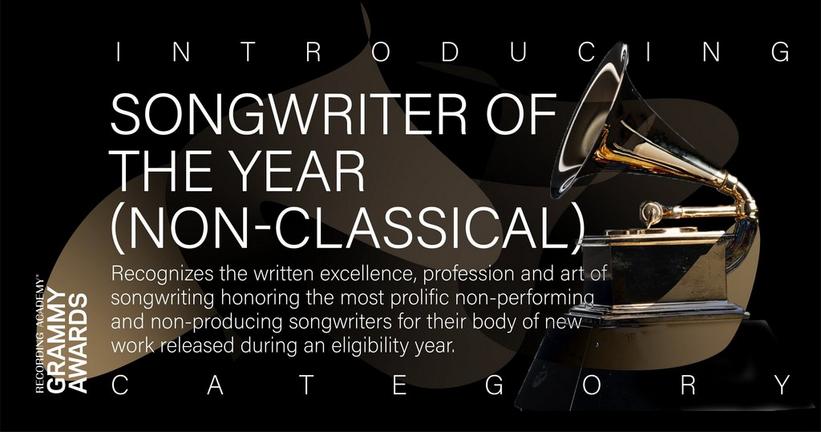 Why The New Songwriter Of The Year GRAMMY Category Matters For The Music Industry And Creator Community